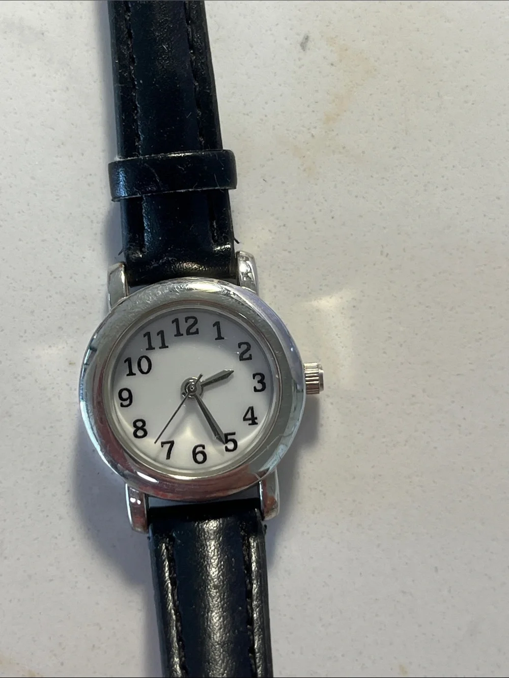 Lot of 4 Women’s Watches - Brown, Silver/White, Black, White Strap